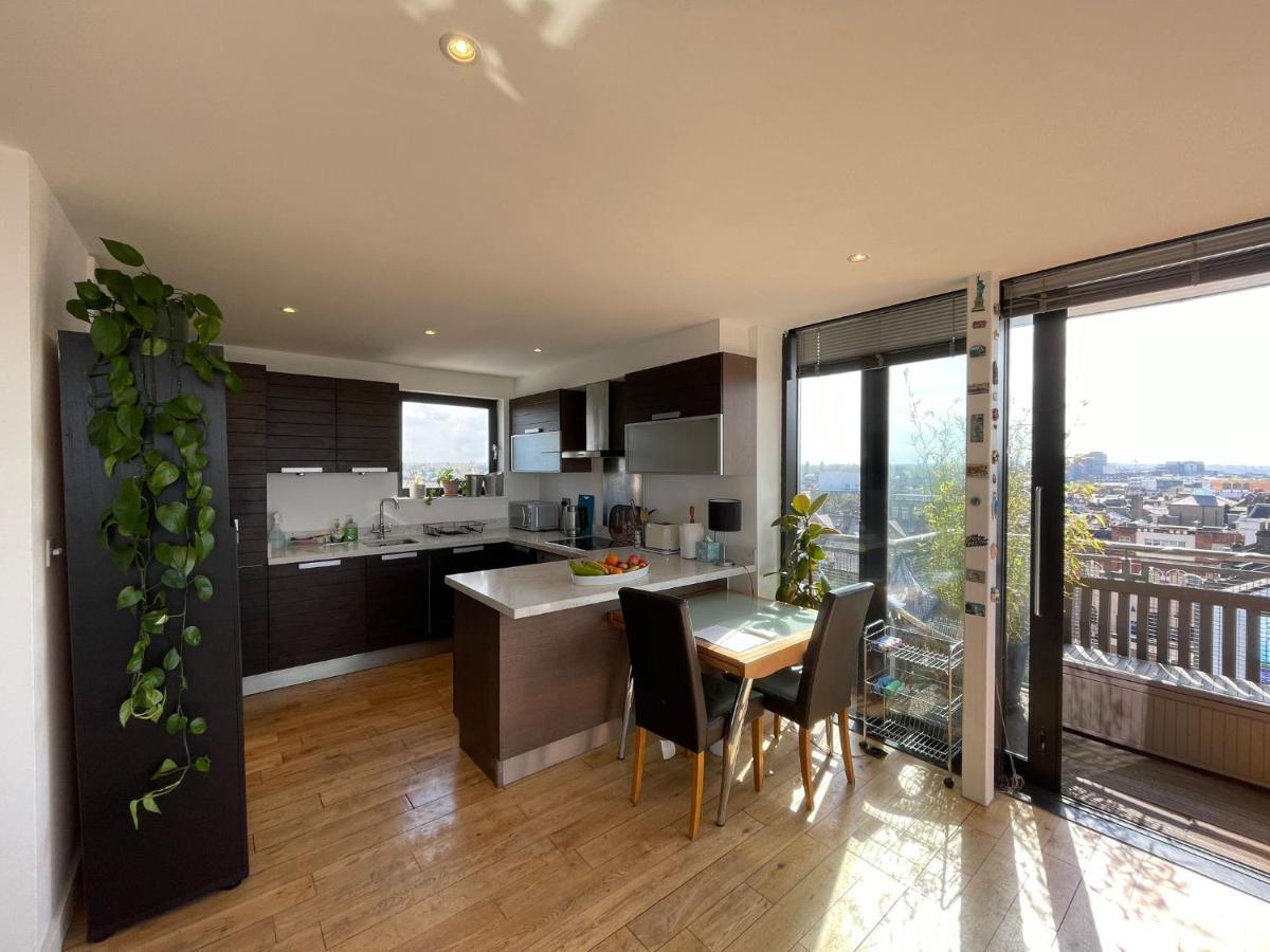 Penthouse In Battersea Amazing Views Of London Lejlighed Eksteriør billede