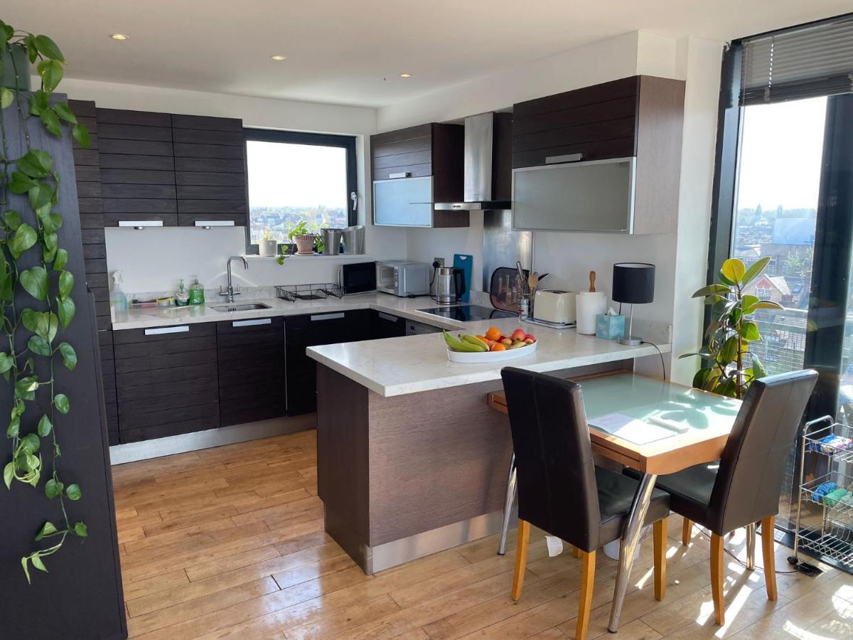 Penthouse In Battersea Amazing Views Of London Lejlighed Eksteriør billede