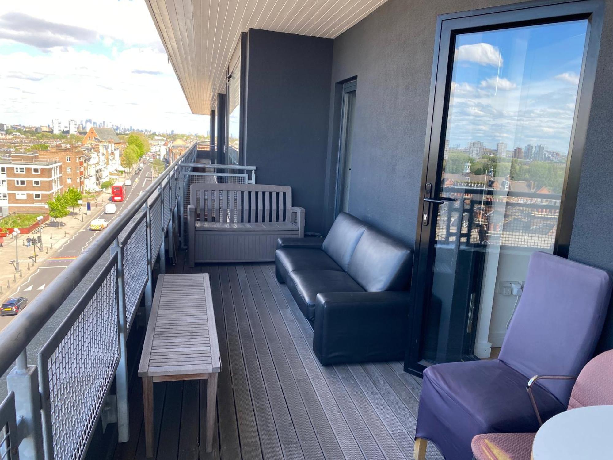 Penthouse In Battersea Amazing Views Of London Lejlighed Eksteriør billede