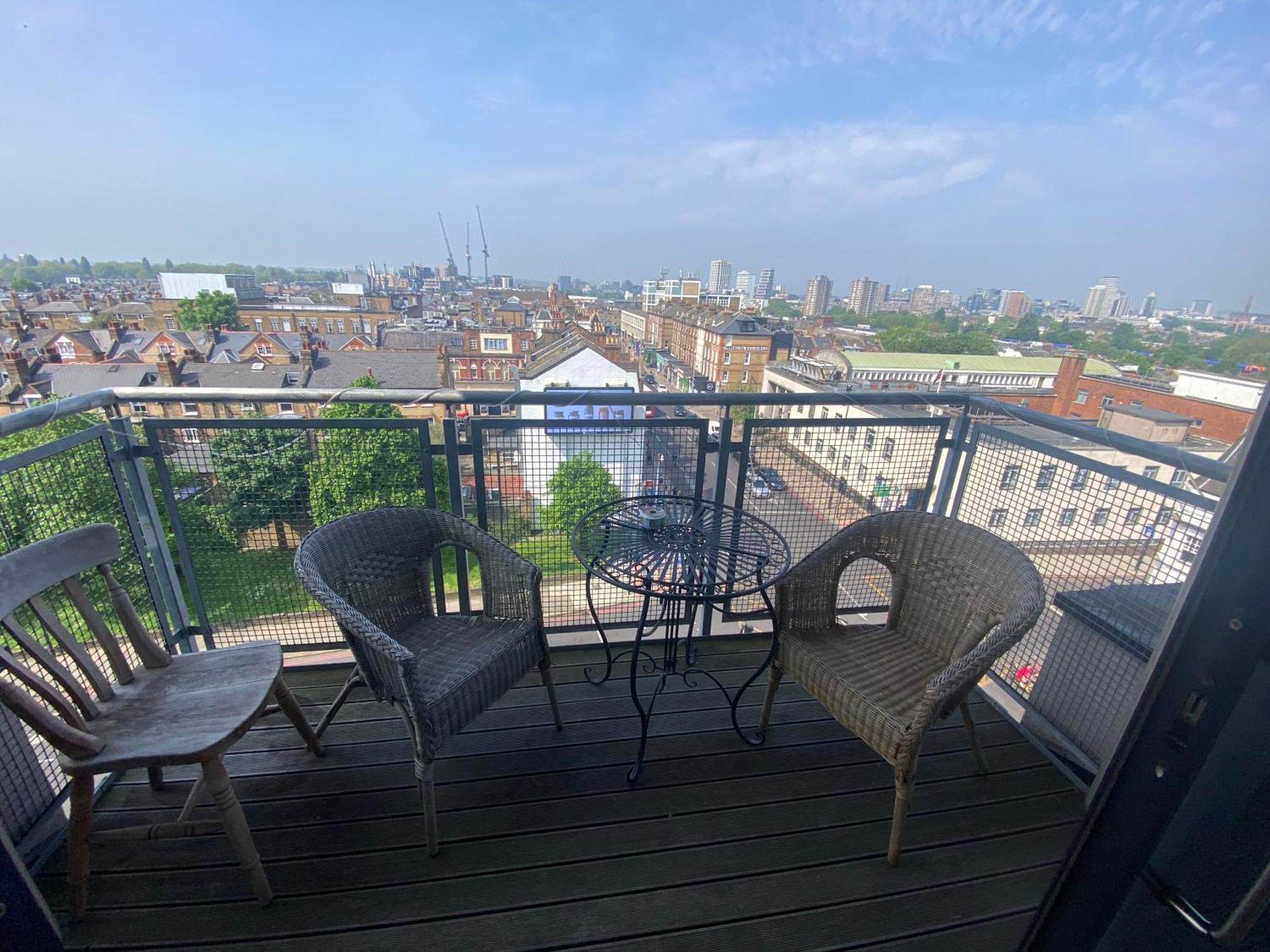 Penthouse In Battersea Amazing Views Of London Lejlighed Eksteriør billede
